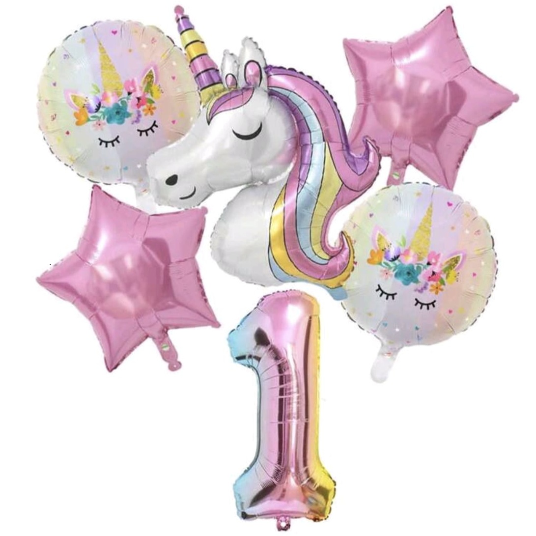 Unicorn Balloon Set